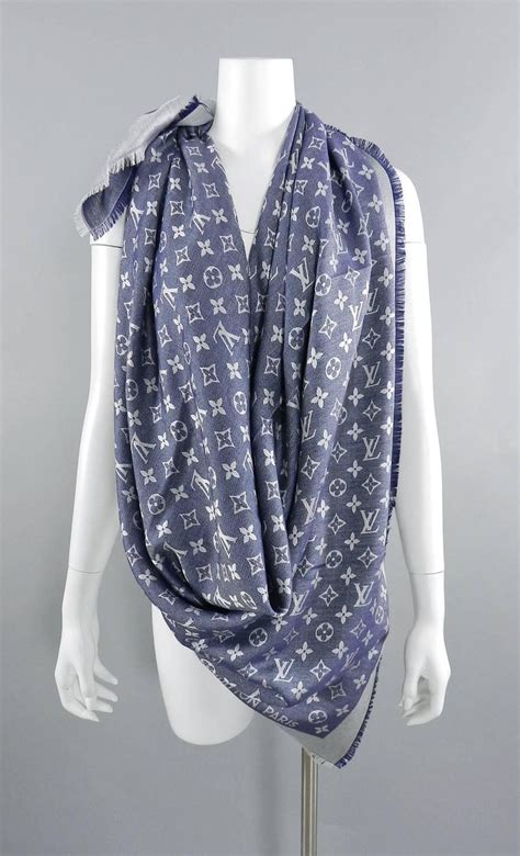 louis vuitton denim scarf price|louis vuitton scarf buy online.